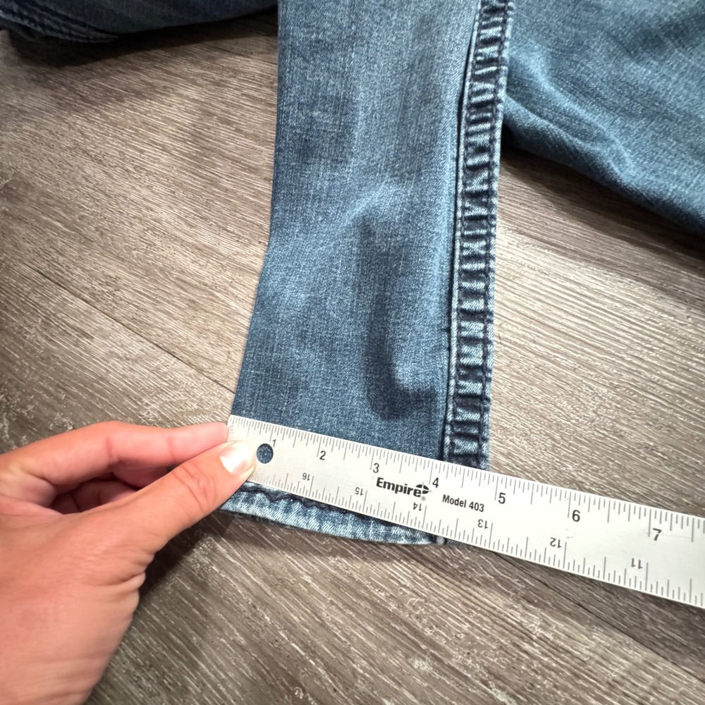 True Religion Super Skinny Jeans Women 28 Blue Cotton Big T Y2K Streetwear 28x29 - Picture 13 of 14